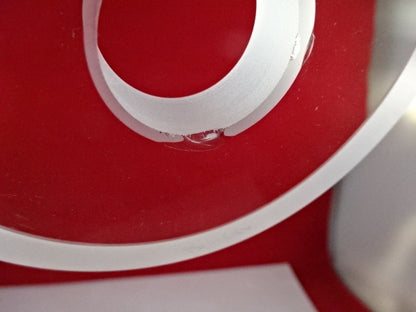 Optical Round Pl-cx PlanO Convex Donut Lens [chips] Laser Optics