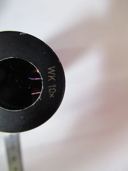 REICHERT AUSTRIA WK 10X EYEPIECE OCULAR MICROSCOPE PART AS PICTURED Q2-67