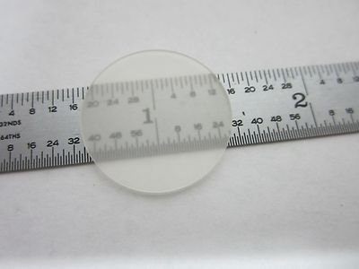 MICROSCOPE PART OPTICAL DIFFUSER ILLUMINATOR FILTER OPTICS AS IS BIN#R8-32