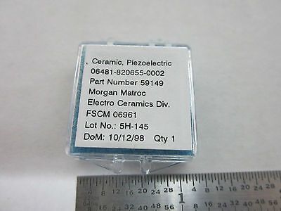 MORGAN MATROC ELECTROCERAMICS PZT-5H PIEZOCERAMIC DISC SENSOR ULTRASONIC ETC dwr