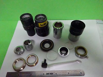 FÜR TEILE MIKROSKOP LOT STÜCKE OPTIK AS IS BIN#W1-28