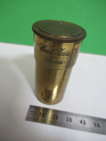 Antique Carl Zeiss AG Jena Empty Canister Microscope Part