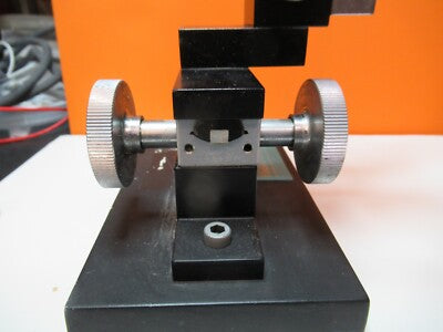HACKER INSTRUMENTS MICROSCOPE XYZ STAGE HEAVY UNIT AS PICTURED &TC-4-B