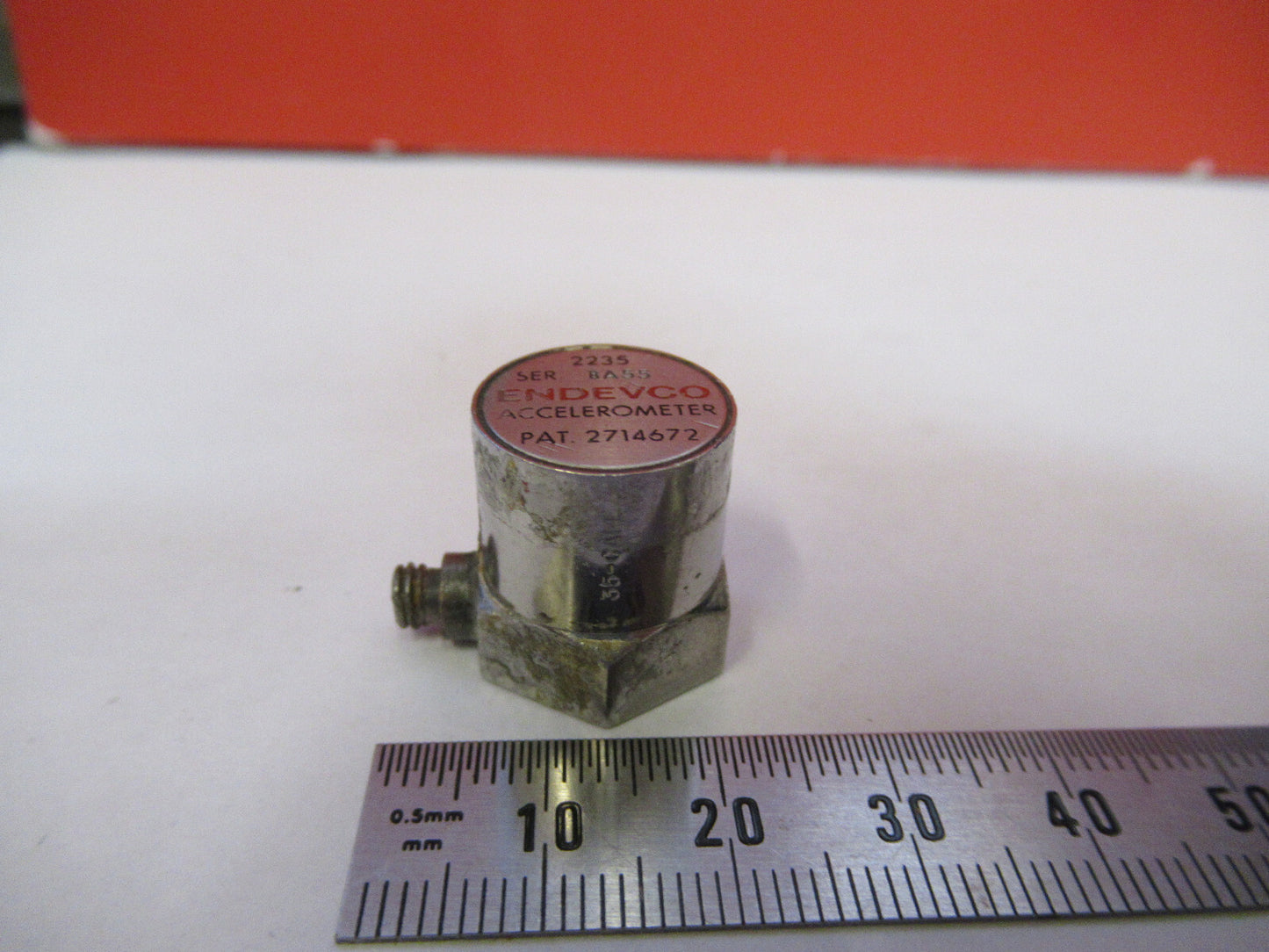 PCB PIEZOTRONICS ENDEVCO 2235 ACCELEROMETER VIBRATION AS PICTURED X3-B-15