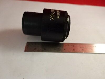 UNITRON EYEPIECE OCULAR NWF10X MICROSCOPE PART OPTICS AS IS &4B-A-15