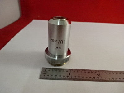 Ernst Leitz Germany Objective 10X 170/- Optical Microscope Part Optics