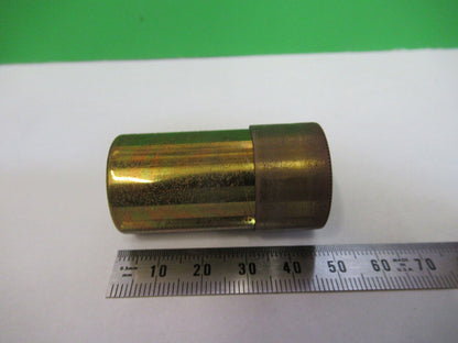 ANTIQUE BRASS EMPTY OBJECTIVE CAN BETZ MICROSCOPE PART AS PICTURED &R6-A-03