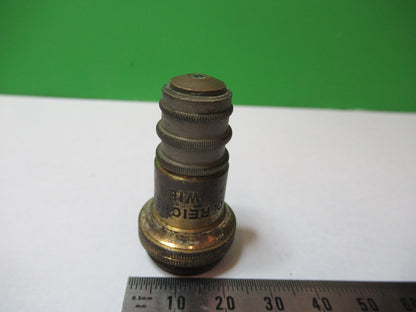 ANTIQUE REICHERT AUSTRIA "7a" OBJECTIVE  MICROSCOPE PART AS PICTURED S2-C-102
