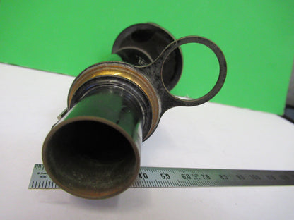 Antique Brass Spencer Lens Co. Tubus + Nosepiece Microscope Part