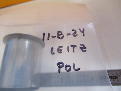 LEITZ WETZLAR EYEPIECE POL 8X OCULAR OPTICS MICROSCOPE PART AS PICTURED &11-B-24