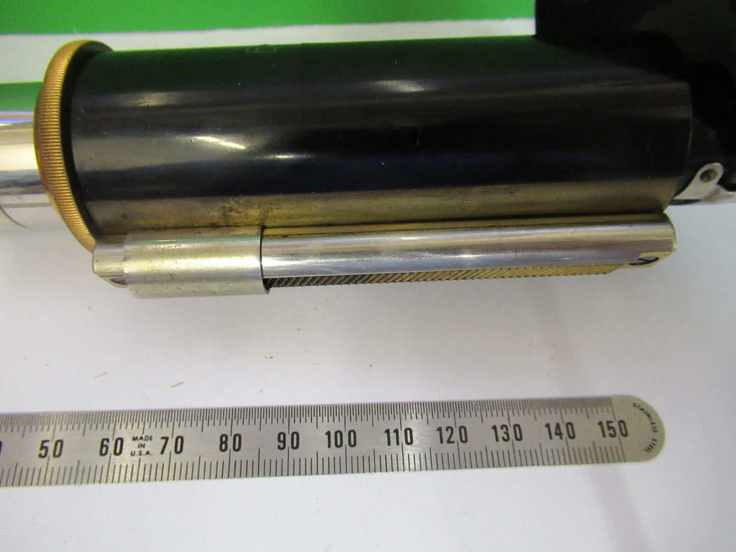 Ernst Leitz Wetzlar Antique Tubus +Nosepiece Microscope Part