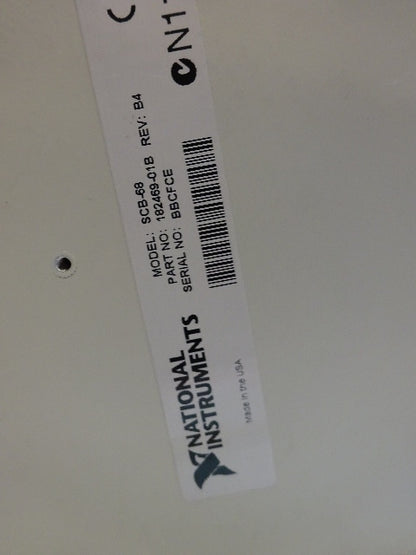NATIONAL INSTRUMENTS SCB-68 DATA ACQUISITION MODULE BOARD BOX TC-3