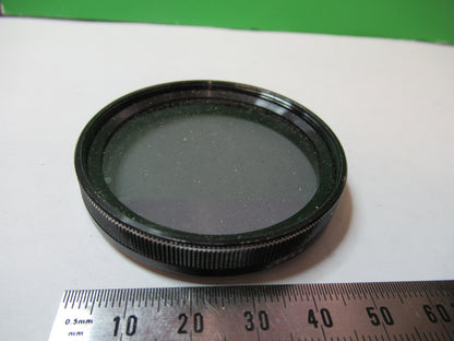 OPTICAL POLARIZER VIVITAR FILTER OPTICS AS PICTURED X6-A-145