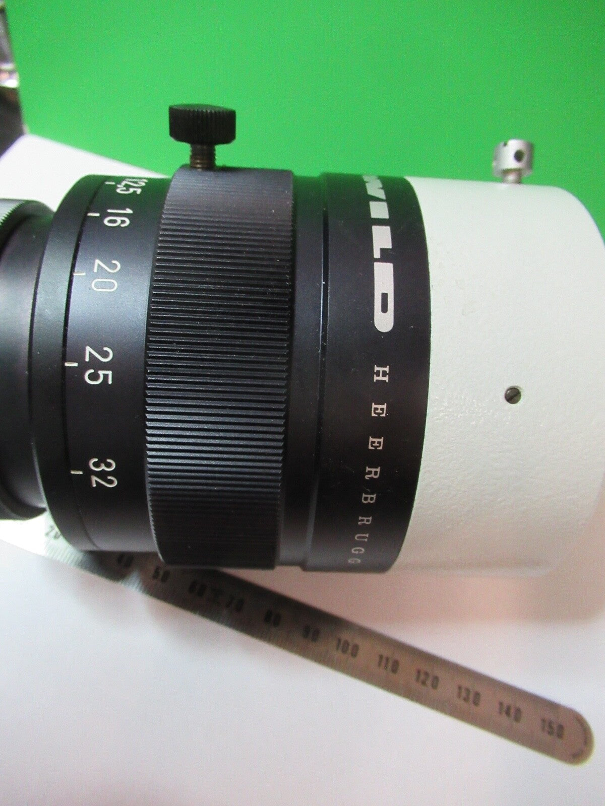 OPTICAL MAKROZOOM WILD SWISS LENS 1:5 MICROSCOPE OPTICS AS PICTURED  S2-B-104A