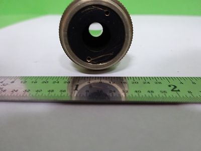 Microscope Part Vintage Objective Baker London 1/6 Optics