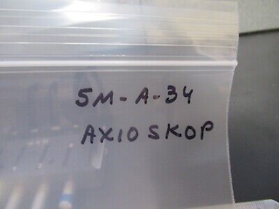 ZEISS GERMANY AXIOSKOP 451455 FILTER ASSEMB MICROSCOPE PART AS PICTURED &5M-A-34