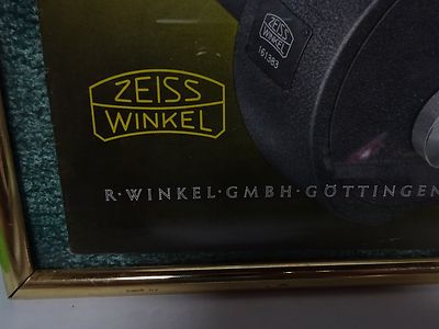 MICROSCOPE ANTIQUE MANUAL ZEISS WINKEL KREISPOLARIMETER VINTAGE AS IS BIN#V3