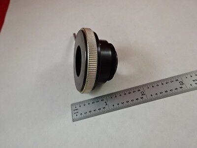 CONDENSER DIAPHRAGM IRIS UNKNOWN MICROSCOPE OPTICS AS PICTURED &E3-B-01