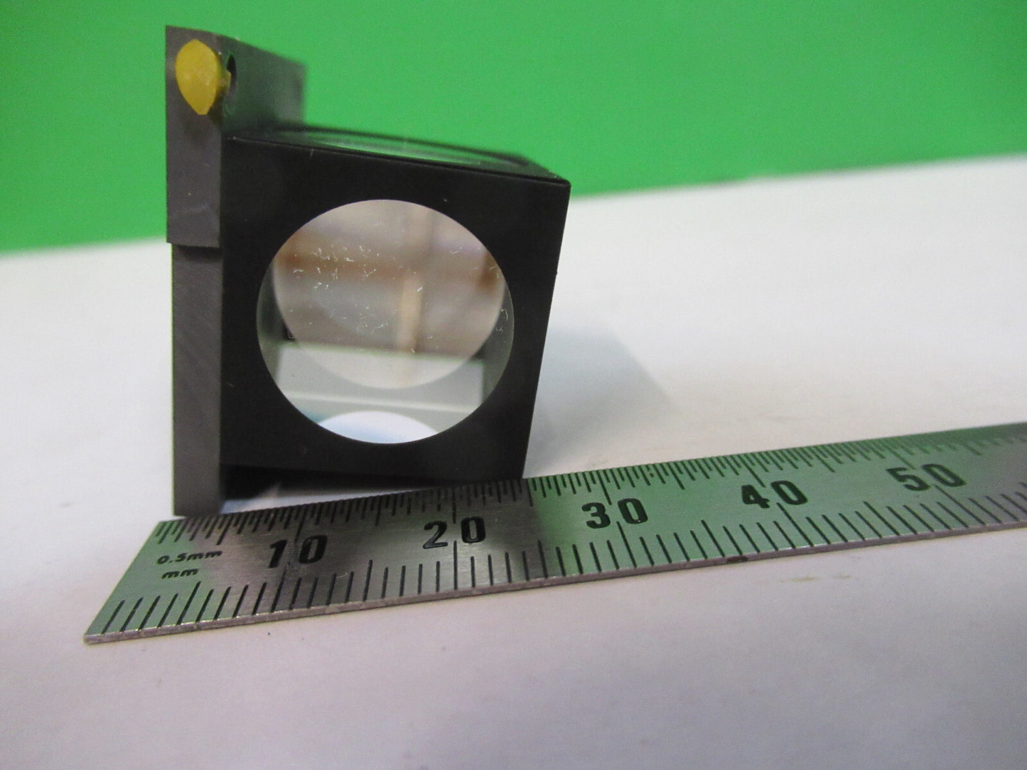 LEITZ WETZLAR GERMANY GLASS PRISM MOUNTED MICROSCOPE PART AS PICTURED &F3-B-84