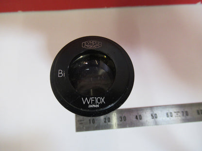 OLYMPUS JAPAN EYEPIECE OCULAR WF10X  Bi MICROSCOPE PART As Pictured S8-B-27