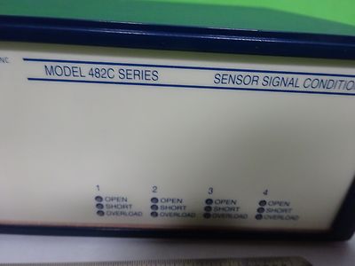 PCB PIEZOTRONICS 482C ICP SIGNAL CONDITIONER 4 CHAN ACCELEROMETER CALIBRATION