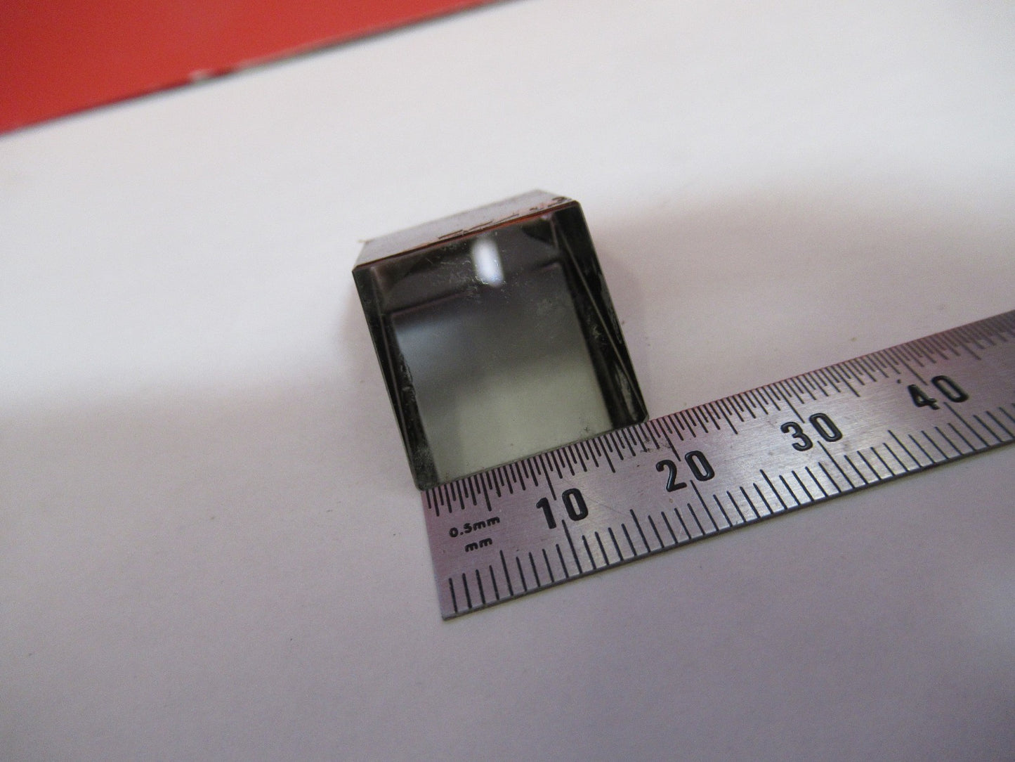 OLYMPUS JAPAN GLASS PRISM MICROSCOPE PART AS PICTURED T8-B-05