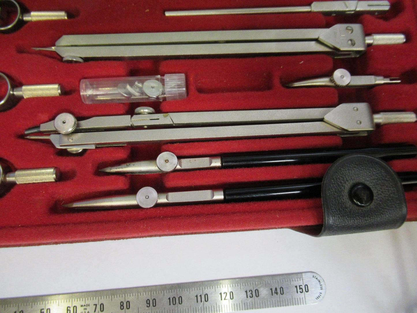 LUTZ GERMANY OLD DRAFTING INSTRUMENTS AS PICTURED T3-FT-97