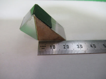 BAUSCH LOMB GLASS PRISM OPTICS MICROSCOPE OPTICAL PART AS PICTURED 98-A-15