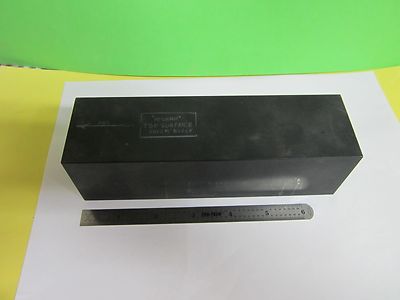 Optical Huge Prism Block Heavy Laser Optics Mil Spec [scratches Bn