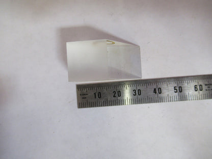 BAUSCH LOMB GLASS PRISM HEAD OPTICS MICROSCOPE PART AS PICTURED Y1-A-70