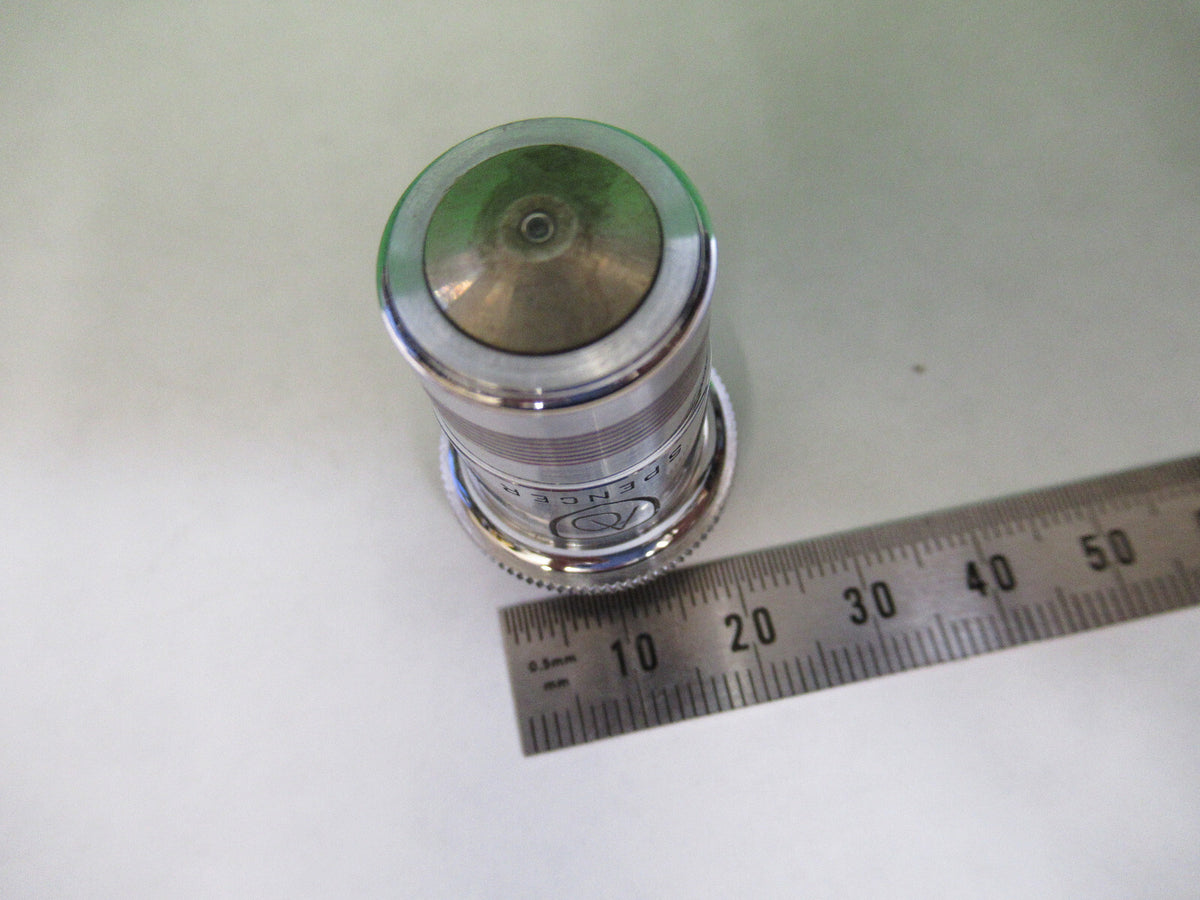 OBJECTIVE AO SPENCER 97X LENS OPTICS MICROSCOPE PART AS PICTURED X6-A-53