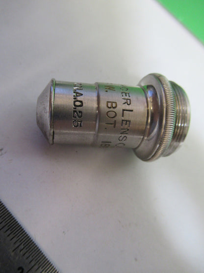 SPENCER OPTICS AO OBJECTIVE 10X LENS MICROSCOPE PART AS PICTURED &H9-A-49