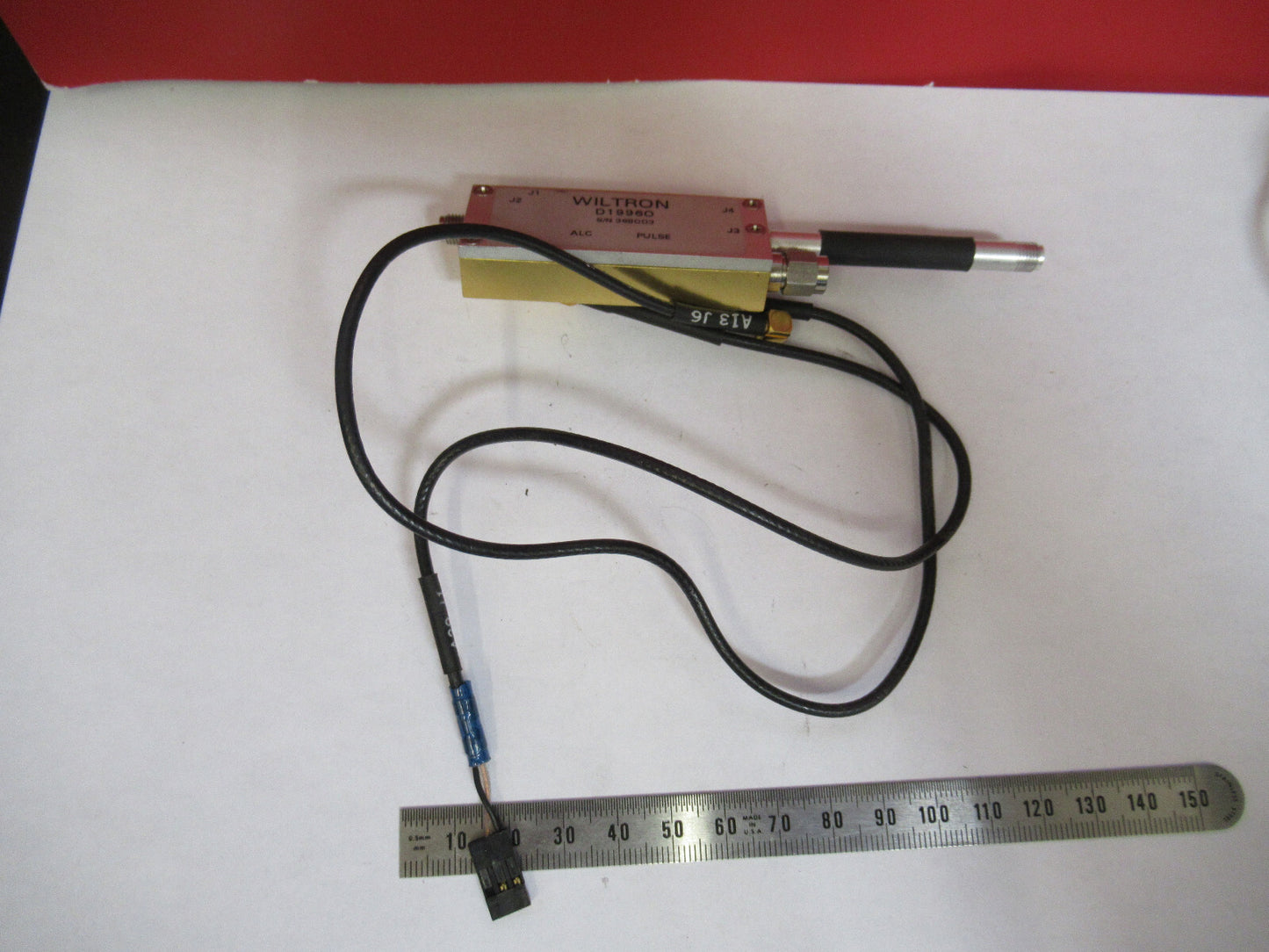 WILTRON D-19960 ALC PULSE MICROWAVE RF FREQUENCY GHz AS PICTURED T7-A-40