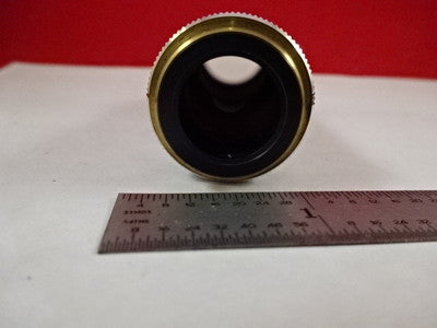 MICROSCOPE PART CARL ZEISS OBJECTIVE REDUKTIONSSYSTEM 1:10 OPTICS AS IS #Q8-A-02