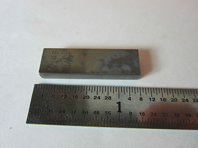 WEBBER STANDARD GAGE 0.148" BLOCK AS IS BIN#31-33