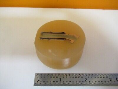METALLOGRAPHIC METAL CROSS SECTION SPECIMEN MICROSCOPY SAMPLE AS PIC #A7-A-13