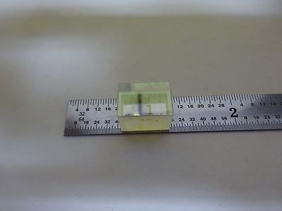 OPTICAL COATED BLOCK PRISM LASER OPTICS AS IS BIN#4V-FL-43