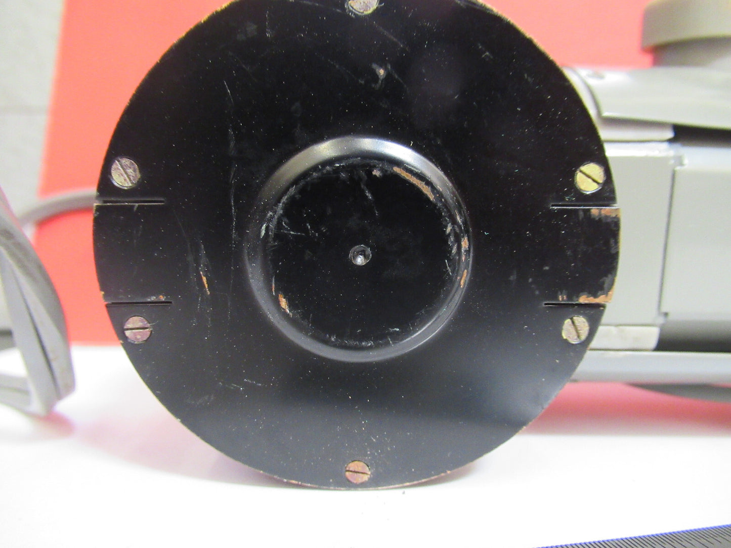OLYMPUS JAPAN VERTICAL ILLUMINATOR RARE MICROSCOPE PART AS PICTURED S3-B-55