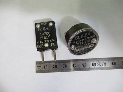 ANTIQUE BLILEY XTAL QUARTZ CRYSTAL FREQUENCY CONTROL RADIO AS PICTURED T6-B-45