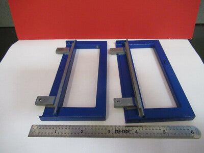 PI PHYSIK INSTRUMENTE GERMANY HANDLES PAIR for MODULE BOX  AS PICTURED #B9-A-32