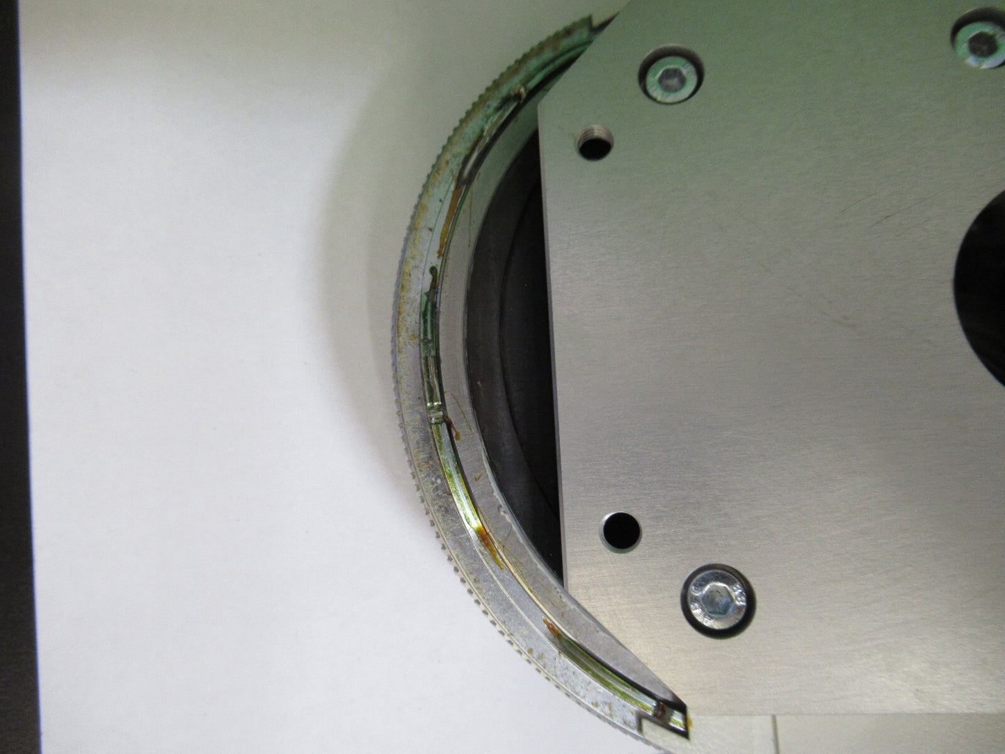 LEICA GERMANY DMRB SEVEN POSITION NOSEPIECE MICROSCOPE PART AS PICTURED 80-B-29