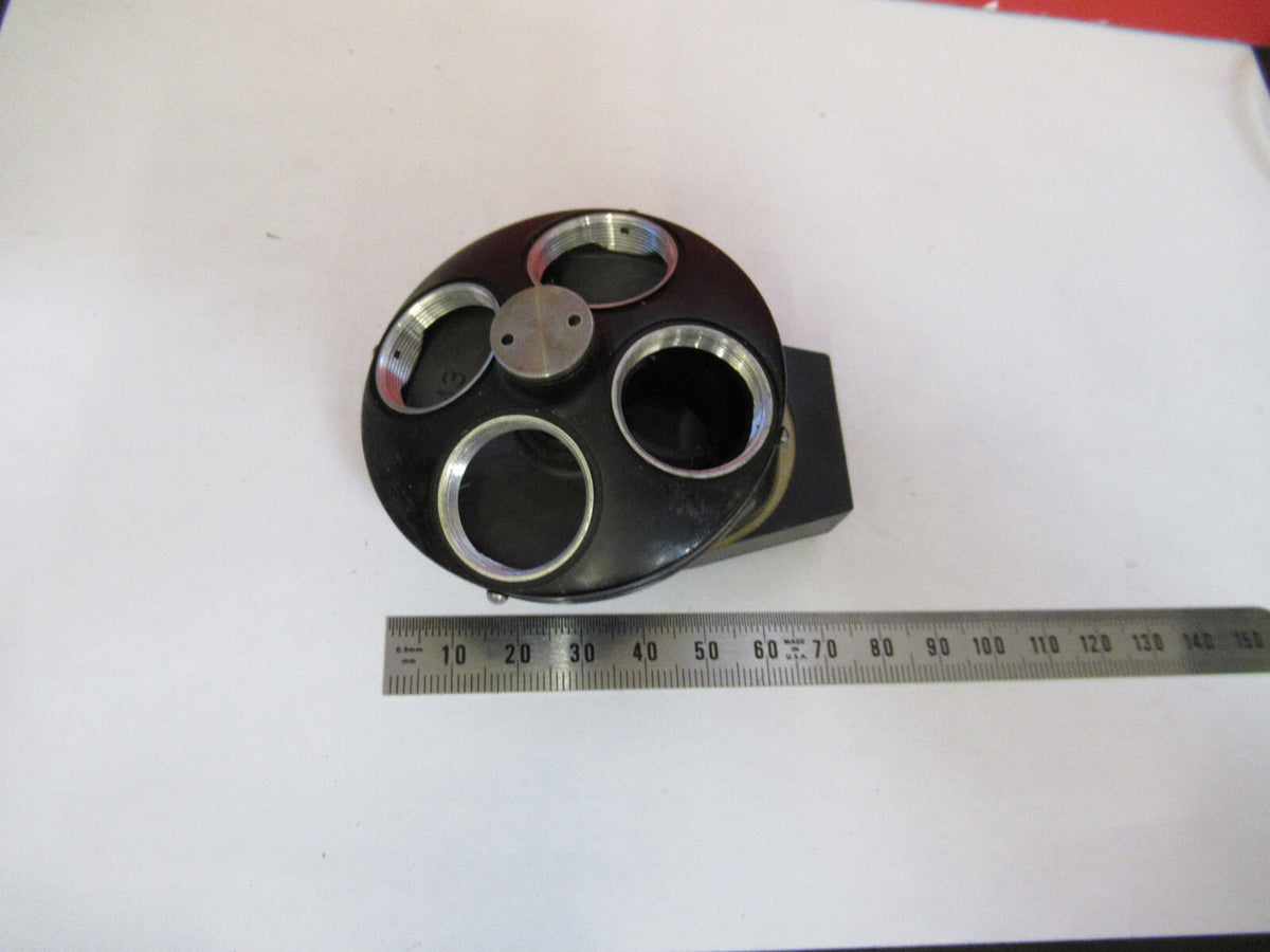 SPENCER AO  NOSEPIECE ANTIQUE MICROSCOPE PART AS PICTURED #X3-B-84