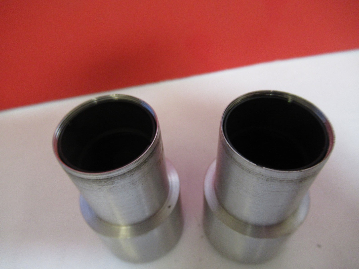 PAIR BAUSCH LOMB 10X WF LAB EYEPIECE OCULAR MICROSCOPE PART As Pictured V7-A-27