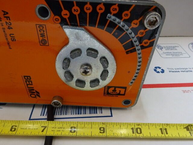 BELIMO SWISS AF24 SOLENOID VALVE CONTROL AS IS &TD-1
