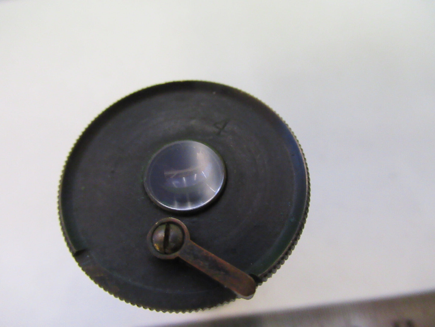 ROSS LONDON  POINTER EYEPIECE LENS  '4'  MICROSCOPE PART AS PICTURED S1-B-72
