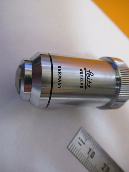 LEITZ WETZLAR 100X /170 OBJECTIVE LENS OPTIC MICROSCOPE PART AS PICTURED Y3-A-87