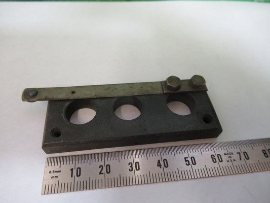 Antique Unknown Fixture Stage Microscope Part