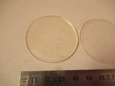 NIKON ECLIPSE E400 PLASTIC DIFFUSER LENSES MICROSCOPE PART AS PICTURED FT-2-60