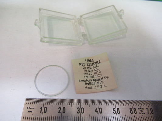 American Optical Co. American Optics 1408A Reticle 20mm Microscope Part