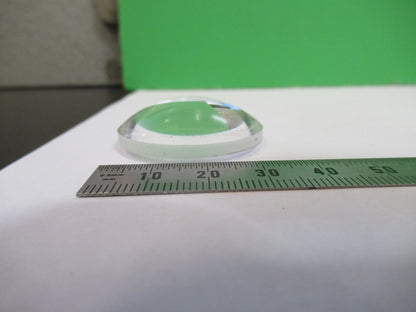 Nikon Japan Glass Lens Bi Convex Optics Microscope Part